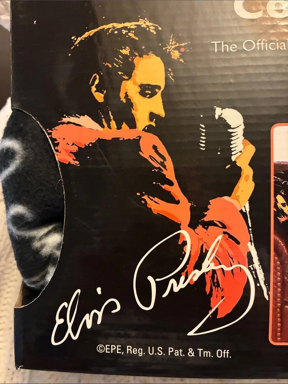 Elvis Presley Comfy Throw Sleeved Blanket - Black & Red
